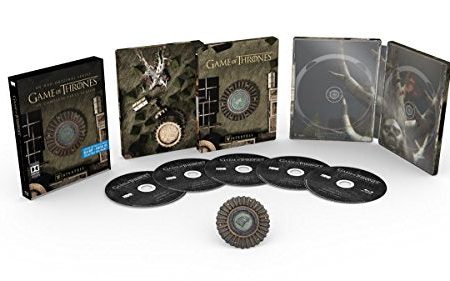 GAME OF THRONES: SEASON 1 LIMITED EDITION STEELBOOK [BLU-RAY + DIGITAL COPY] Fashion